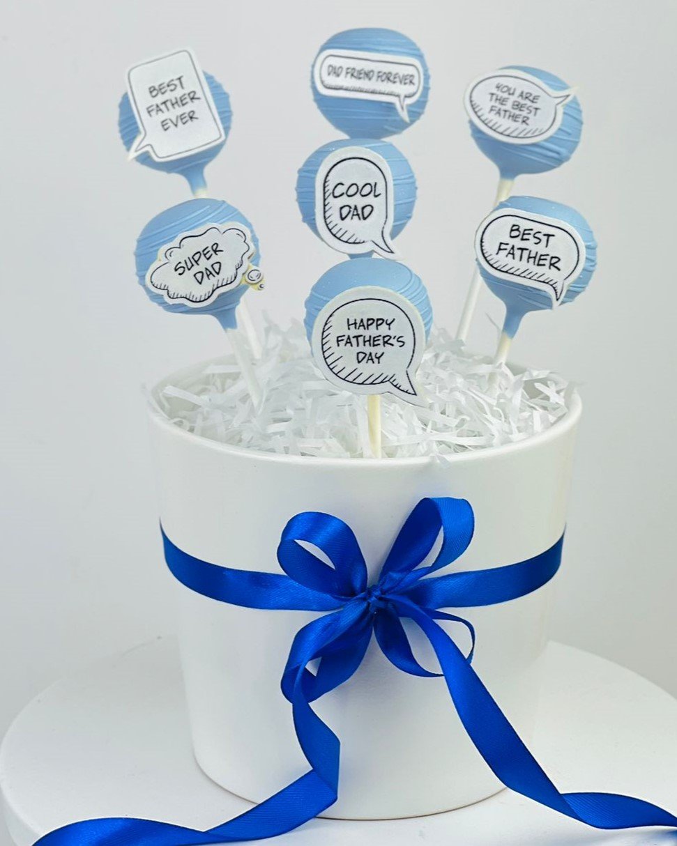 Fathers Day Cakepop Bucket 