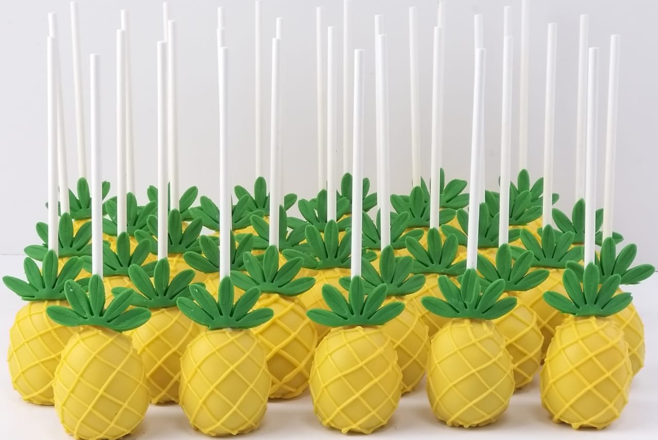 Upside Down Pineapple Cakepop ( Per piece )