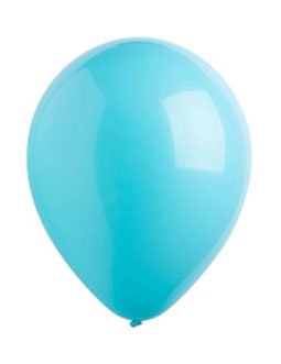 Caribbean Blue Fashion Latex Balloons